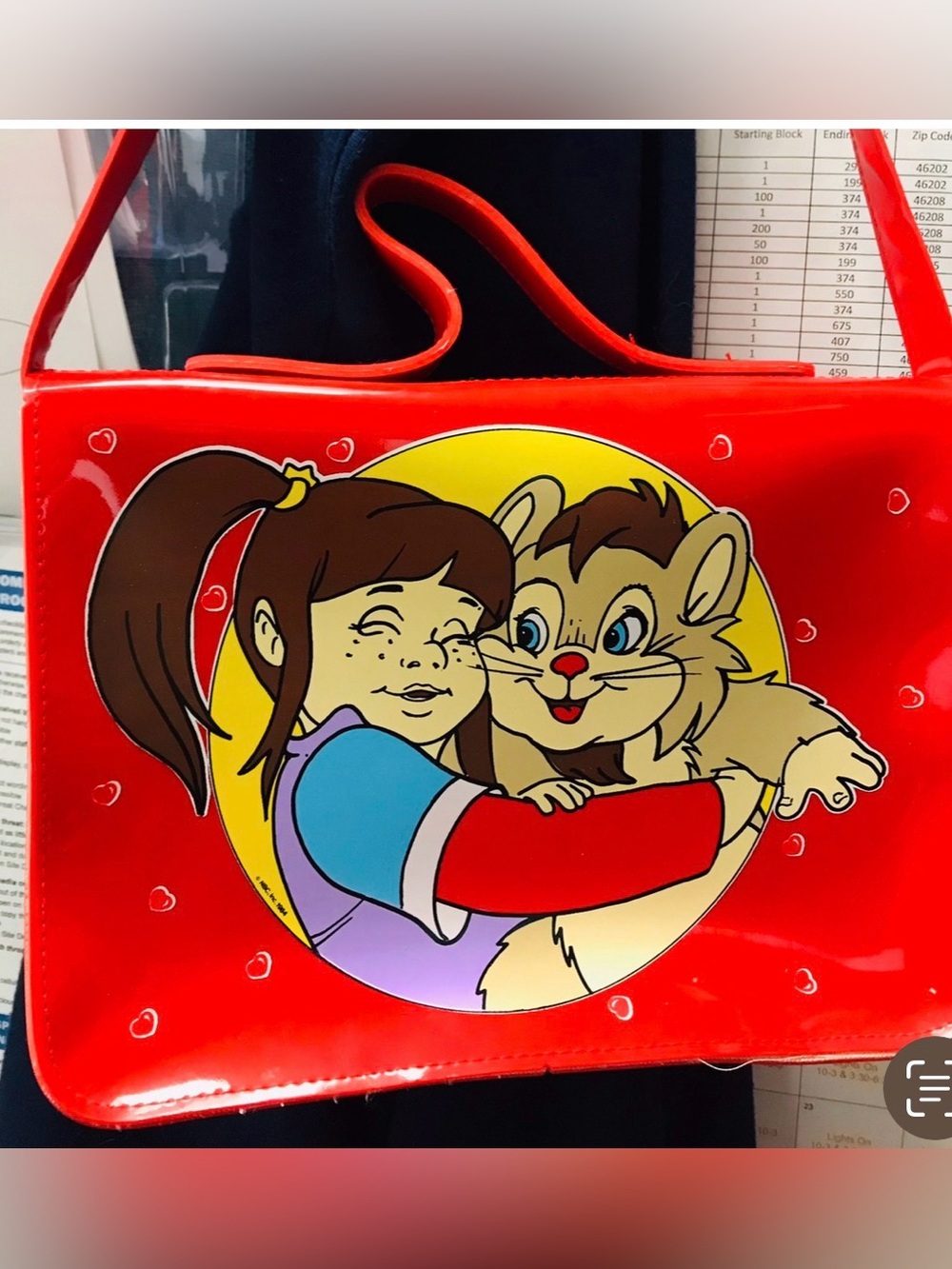 1984 Punky Brewster Vinyl Purse